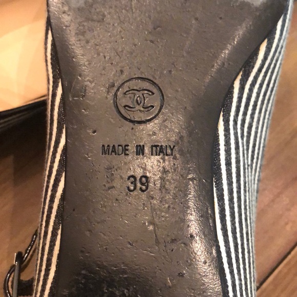 🔖SOLD🔖 EUC! Chanel Mary Jane Flats 39 - Picture 14 of 15